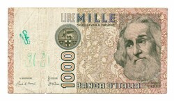 1000 Líra  1982 Olaszország