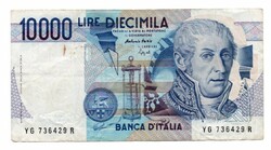 10.000 Líra  1984 Olaszország