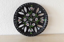 Folk ceramic wall plate