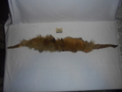 Fox fur collar, scarf