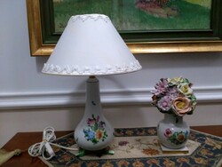 Antique Herend lamp with shade!
