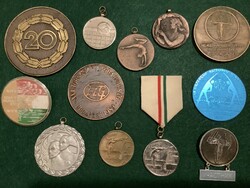 12 Pcs. Retro sports medal collection cheap price in one