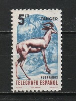 Tanger 0004 Távirda bélyeg