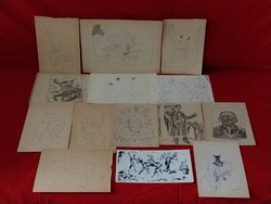 Ferenc Bolmányi (1904-1990): legacy of 14 sketches