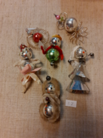 Old glass Christmas tree decoration. (57)