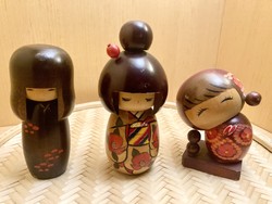Japanese kokeshi doll collection