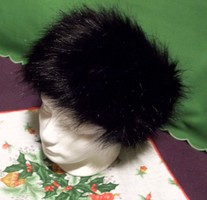 Beautiful faux fur headband new