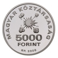 Ezüst 5000 Ft  - 2008 - Teller Ede