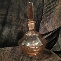 Molded glass bottle