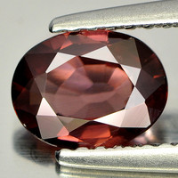 Wonderful! Real, 100% product. Imperial purplish mauve zircon gemstone 1.20ct (vvs)! Its value: HUF 59,900!