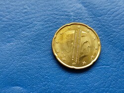 Netherlands 20 euro cent 2015 willem-alexander (sándor vilmos) ! Rare!