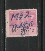 Document, tax, etc. 0036 (Cuba)