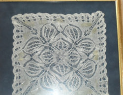 Square small lace tablecloth