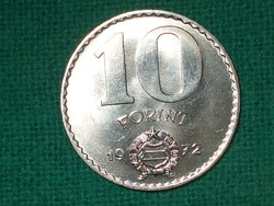 10 Forint 1972 ! Nem Volt Forgalomban ! Verdefényes !