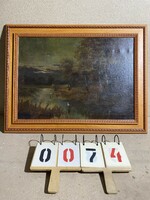 Kézdi Kovács olaj, vásznon festménye, 70 x 50 cm-es. 0074