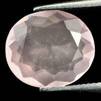 Wonderful! Real, 100% product. Light baby pink rose quartz gemstone 2.15ct (vsi)! Its value: HUF 32,300!