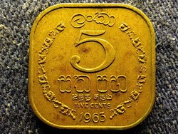 Sri Lanka II. Erzsébet (1952-1972) 5 cent 1963  (id80077)