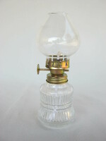 Small glass kerosene lamp with Mars sign