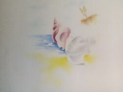 Jean Jacquelin szürrealista/art-deco litográfia 1930-as évek, rendkivül ritka