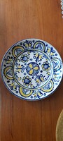 Ceramic painted wall plate