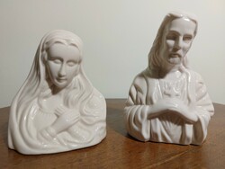 Jézus és Szűzmária porcelán .(67)
