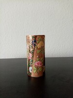 Fischer budapest gold brocade vase