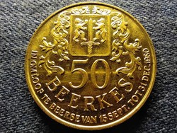 Belgium I. Baldvin 50 frank zseton 30,4mm 1980 Beerse (id81121)