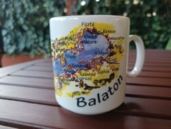 Porcelán bögre- Balaton