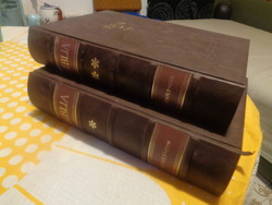 Vizsoli Bible I and II. Volume, reprint 1981. Kossuth printing house new condition!!