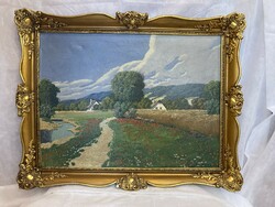 Zoltán Szentmiklósy (1878 - 1916) landscape