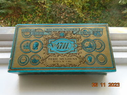 1910 Large cologne glass box from the company 