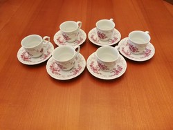 Hollóháza baroque coffee set 