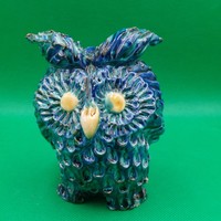 Zsuzsa Morvay ceramic owl figurine
