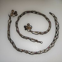 I was on sale! Beautiful oxidized Indian silver anklets 27cm