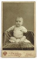 1P388 s. Photographer Weitzmann: antique baby photography 1914