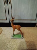 Drasche porcelain hand-painted deer figure