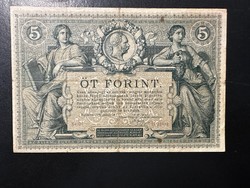 5 Forints / gulden 1881. 