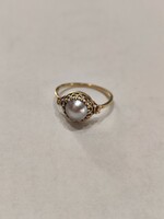 Gyöngyös antik gyűrű