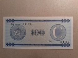 Kuba-100 Pesos C sorozat 1985 UNC