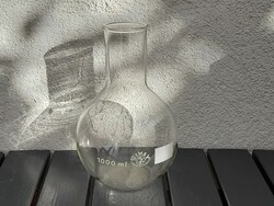 Rare czech republic simax glass vase