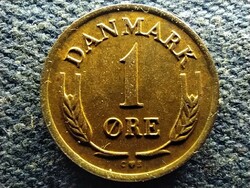 Denmark ix. Frigyes (1947-1972) 1 øre 1960 c s rare (id66711)