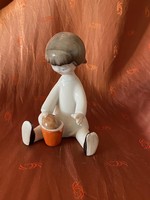 Ravenclaw sandbox little girl figure porcelain sculpture