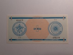 Cuba-1 peso c series 1985 unc