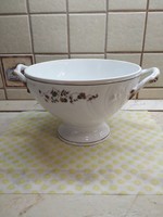 Porcelain bowl, offering for sale! A very beautiful, painted bowl with a special handle is for sale!