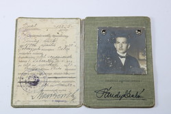 1926 - Antique vintage car license - driver's license rare!