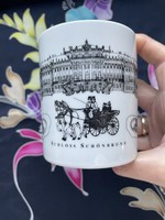 Schönbrunn Castle commemorative mug, Christmas mug