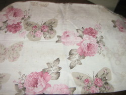 Beautiful vintage rosy butterfly pillowcase