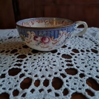 Antik fajansz Sarreguemines teás csésze - Minton dekorral 4.