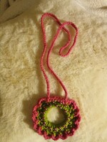 Crochet necklace