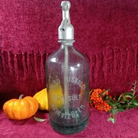 Old one-liter soda bottle, Miskolc
